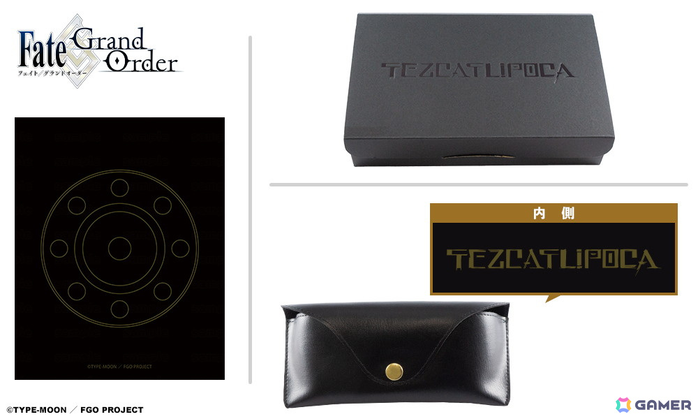FGO」コラボ眼鏡「テスカトリポカ（Assassin）モデル」が「FGO Fes