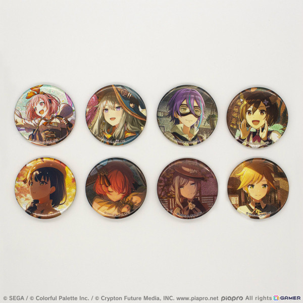 プロセカ」グリッター缶バッジ イベントイラストコレクション vol.33