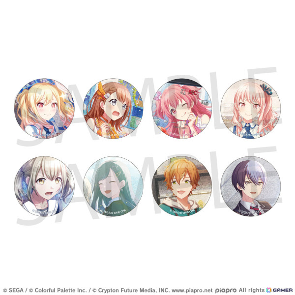 プロセカ」グリッター缶バッジ イベントイラストコレクション vol.33