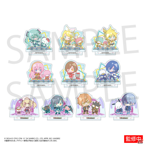 プロセカ」サンリオキャラクターズとのコラボグッズが登場！描き下ろし