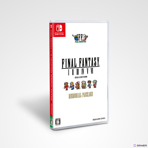 ピクセルリマスター版6作品を収録した「ファイナルファンタジーI-VI