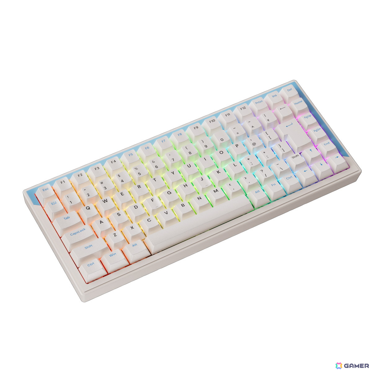 ラピッドトリガー機能を搭載した75%サイズ日本語配列ゲーミング