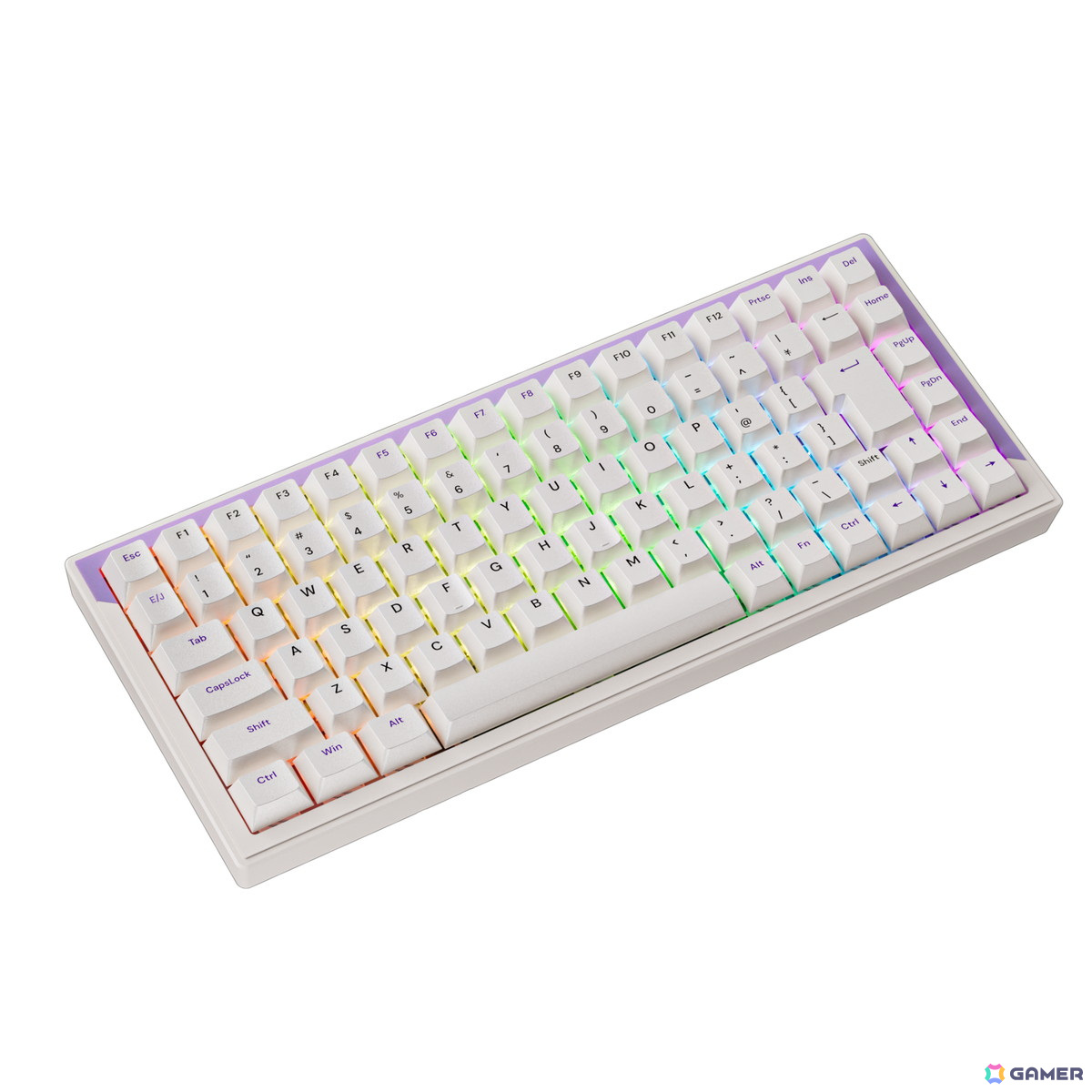 ラピッドトリガー機能を搭載した75%サイズ日本語配列ゲーミング