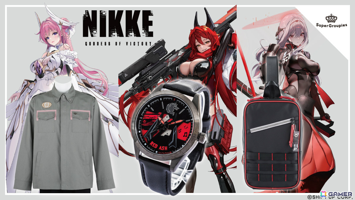 勝利の女神：NIKKE」ドロシー、レッドフード、紅蓮：ブラックシャドウ