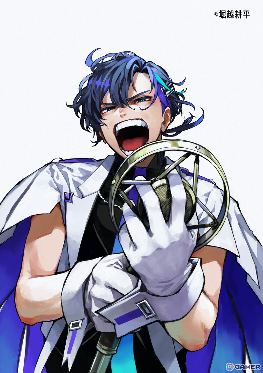 3D LIVE「そよぎEXPO」漫画家・堀越耕平氏が描き下ろしたキー