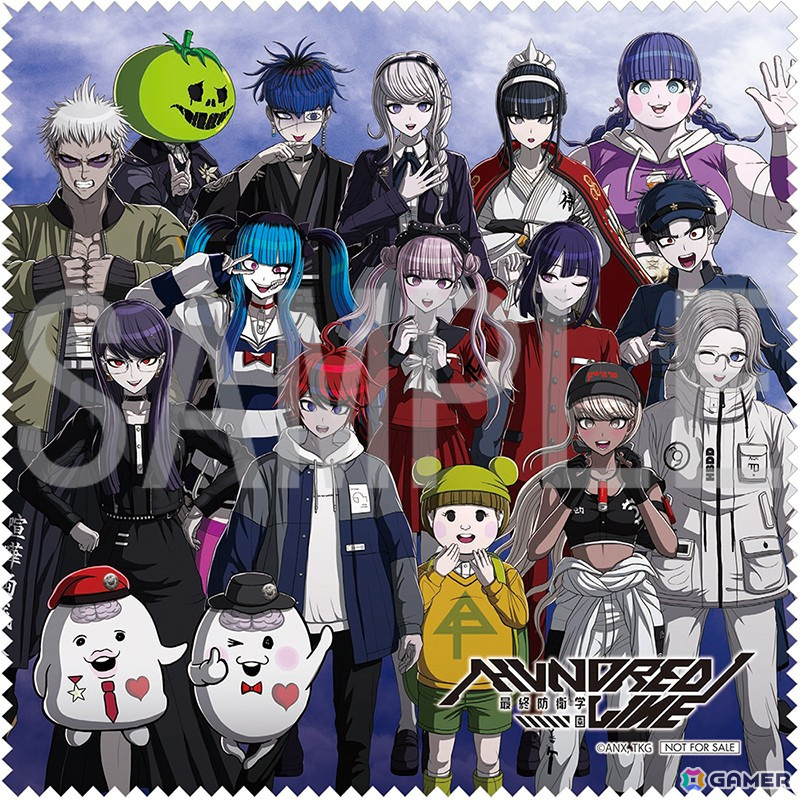 HUNDRED LINE -最終防衛学園-」アクリルキーホルダー17体セットが同梱