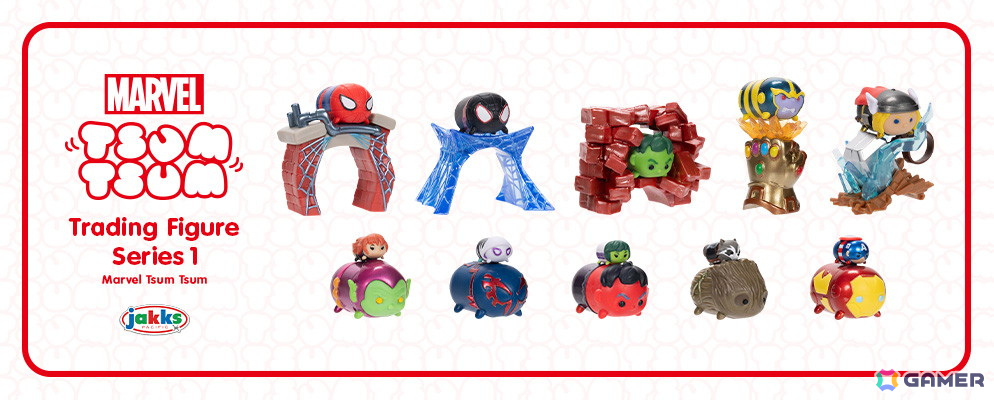 ディズニー ツムツム」と「マーベル ツムツム」トレーディング