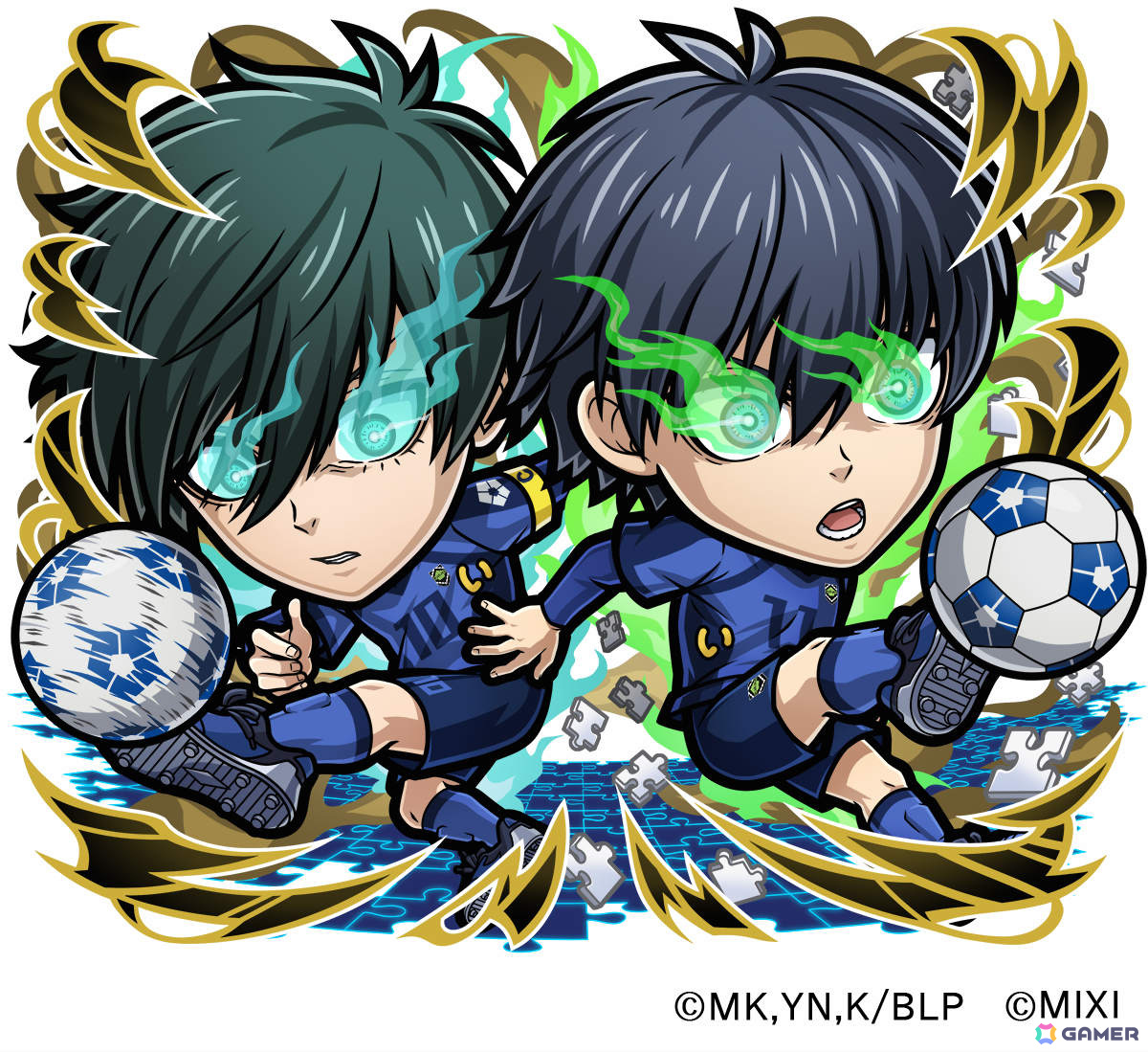 コトダマン」×TVアニメ「ブルーロック」のコラボ第2弾が2月26日より