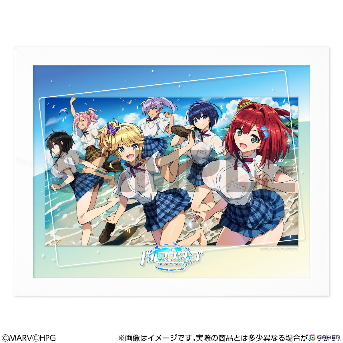 ドルフィンウェーブ」の「キャラファイングラフ オーバレイVer.」が12