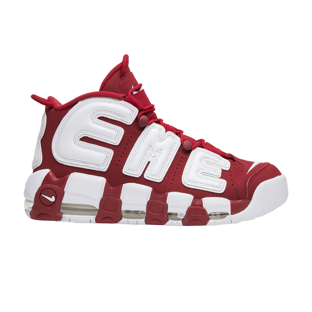 Buy Nike Supreme x Air More Uptempo 'Red' - 902290 600 | GOAT