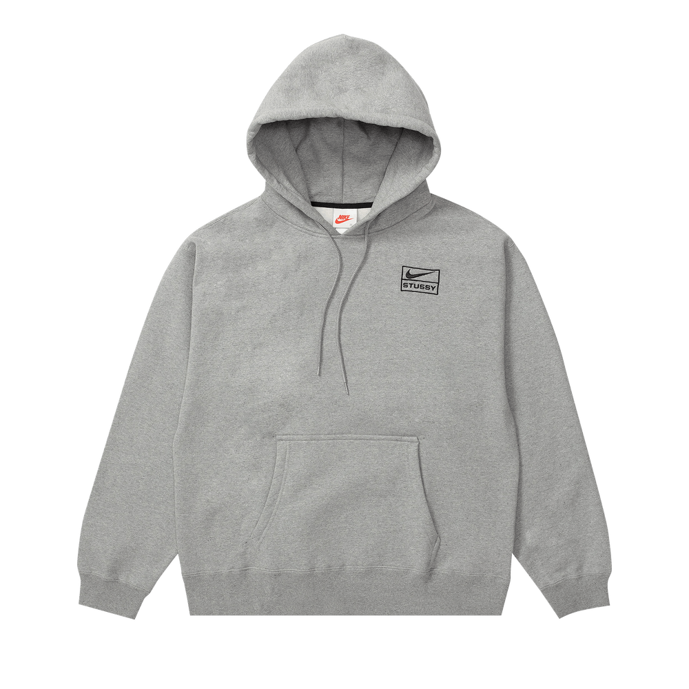 Buy Nike x Stussy NRG Hoodie 'Dark Grey Heather' - DJ9488 063 | GOAT