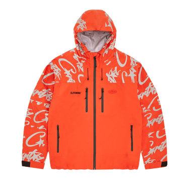 Buy Corteiz Elitework* Waterproof Shell Jacket 'Orange' - 7892