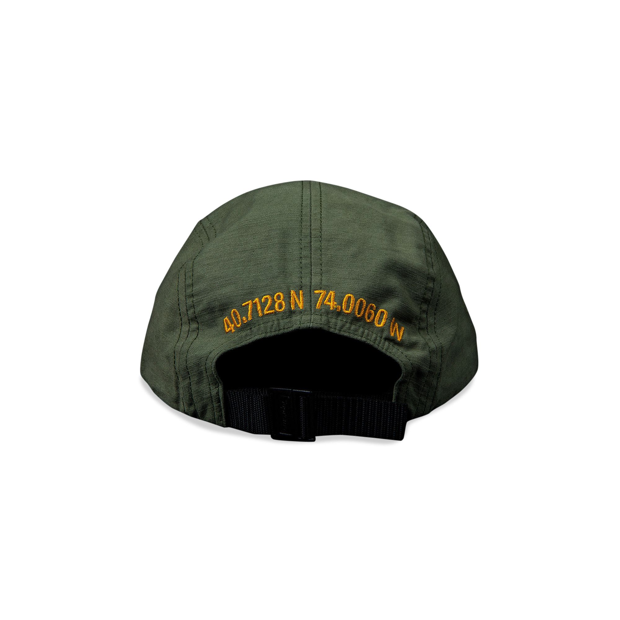 Buy Supreme Military Camp Cap 'Olive' - FW20H32 OLIVE | GOAT