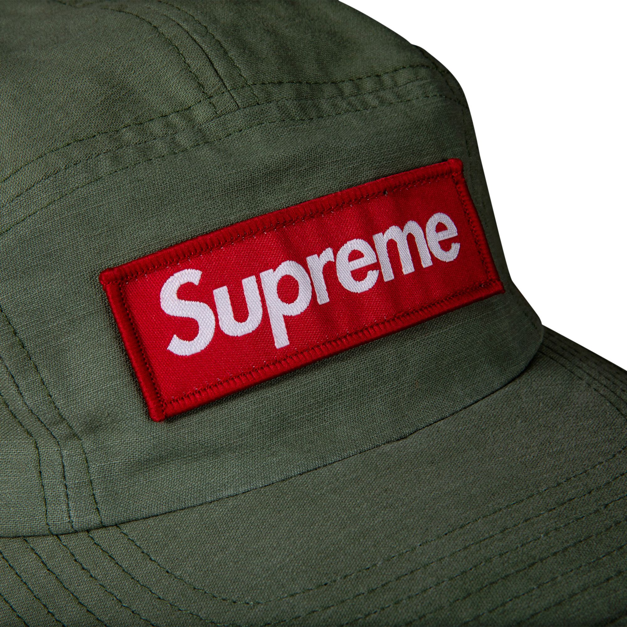 Buy Supreme Military Camp Cap 'Olive' - FW20H32 OLIVE | GOAT