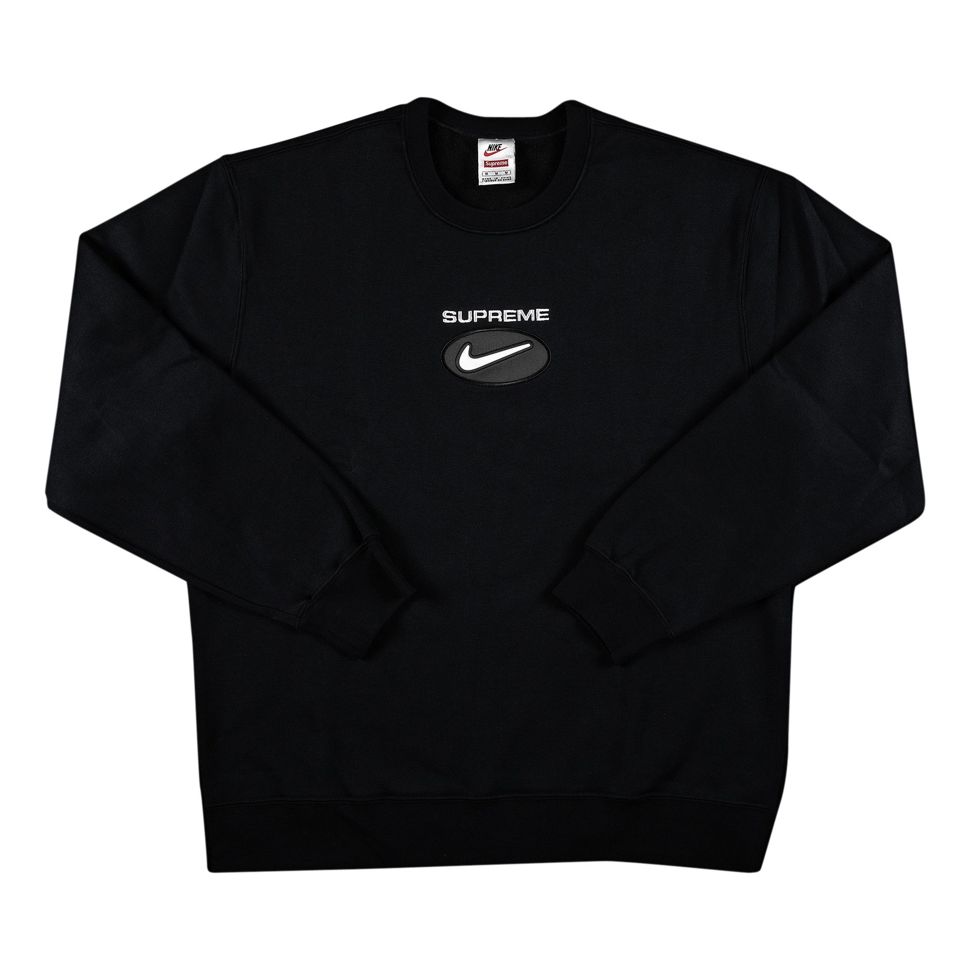 Buy Supreme x Nike Jewel Crewneck 'Black' - FW20SW87 BLACK | GOAT