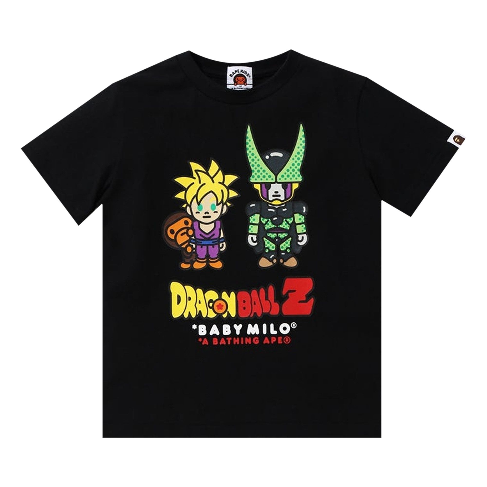 Buy BAPE x Dragon Ball Z Baby Milo Son Gohan & Cell Tee 'Black