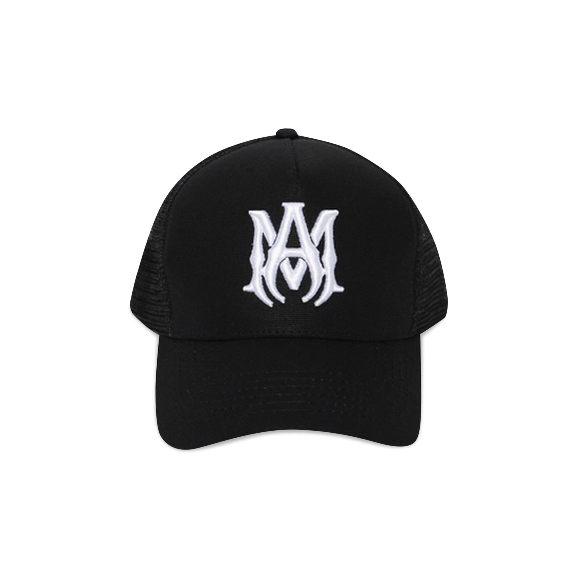 Buy Amiri MA Logo Trucker Hat 'Black/White' - XMAH009 004 BLAC