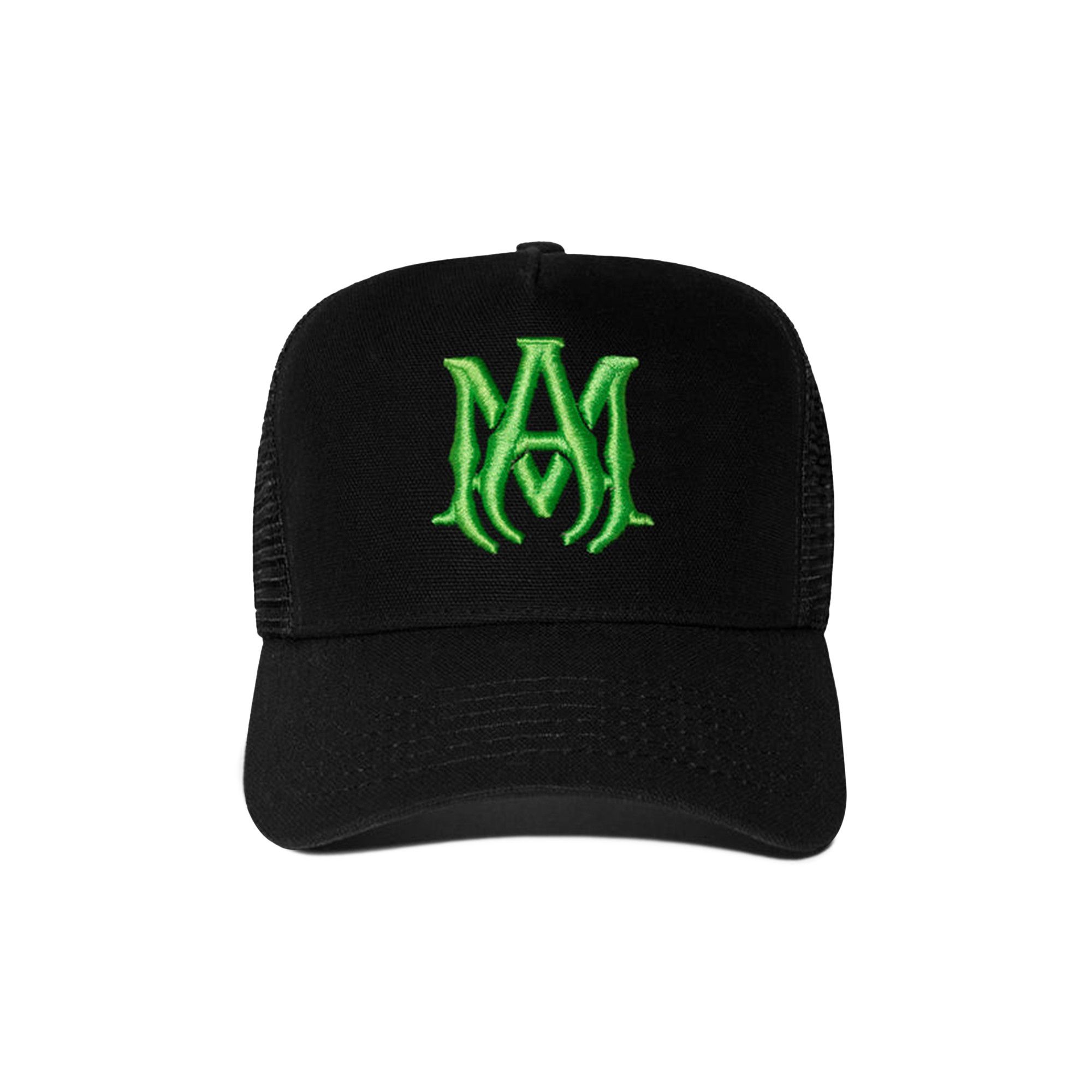 Buy Amiri MA Logo Trucker Hat 'Black' - PF22MAH002 001 BLAC | GOAT CA