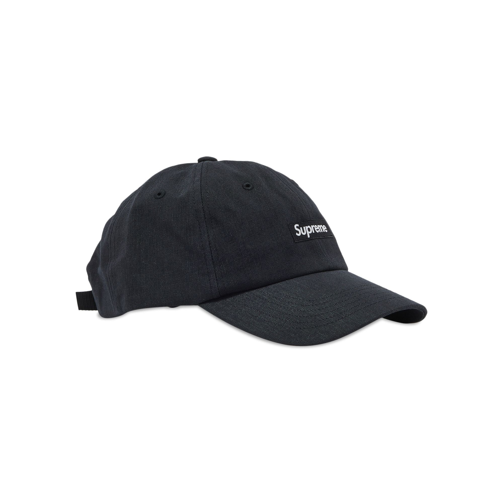 Buy Supreme Brushed Cordura Small Box 6-Panel 'Black' - FW22H93