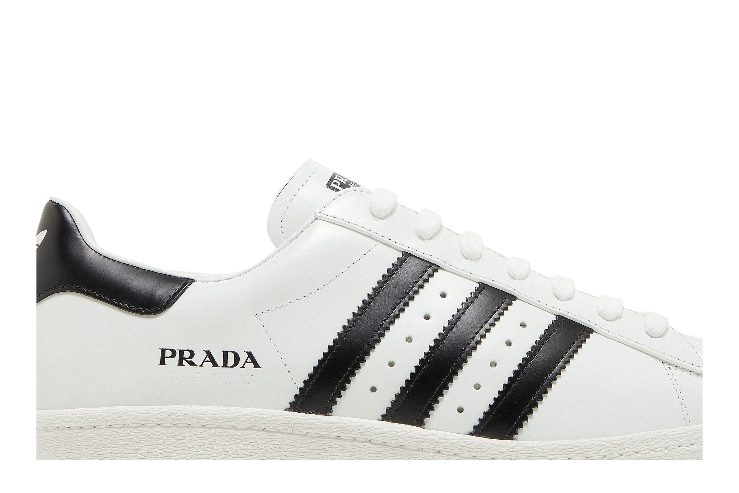 Buy Prada x adidas Superstar 'White Black' - 2EG321 3L97 F0E5W | GOAT