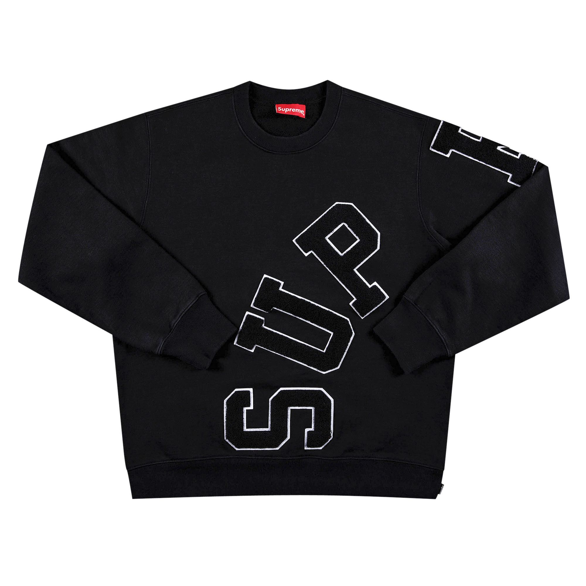 Buy Supreme Big Arc Crewneck 'Black' - FW20SW18 BLACK | GOAT
