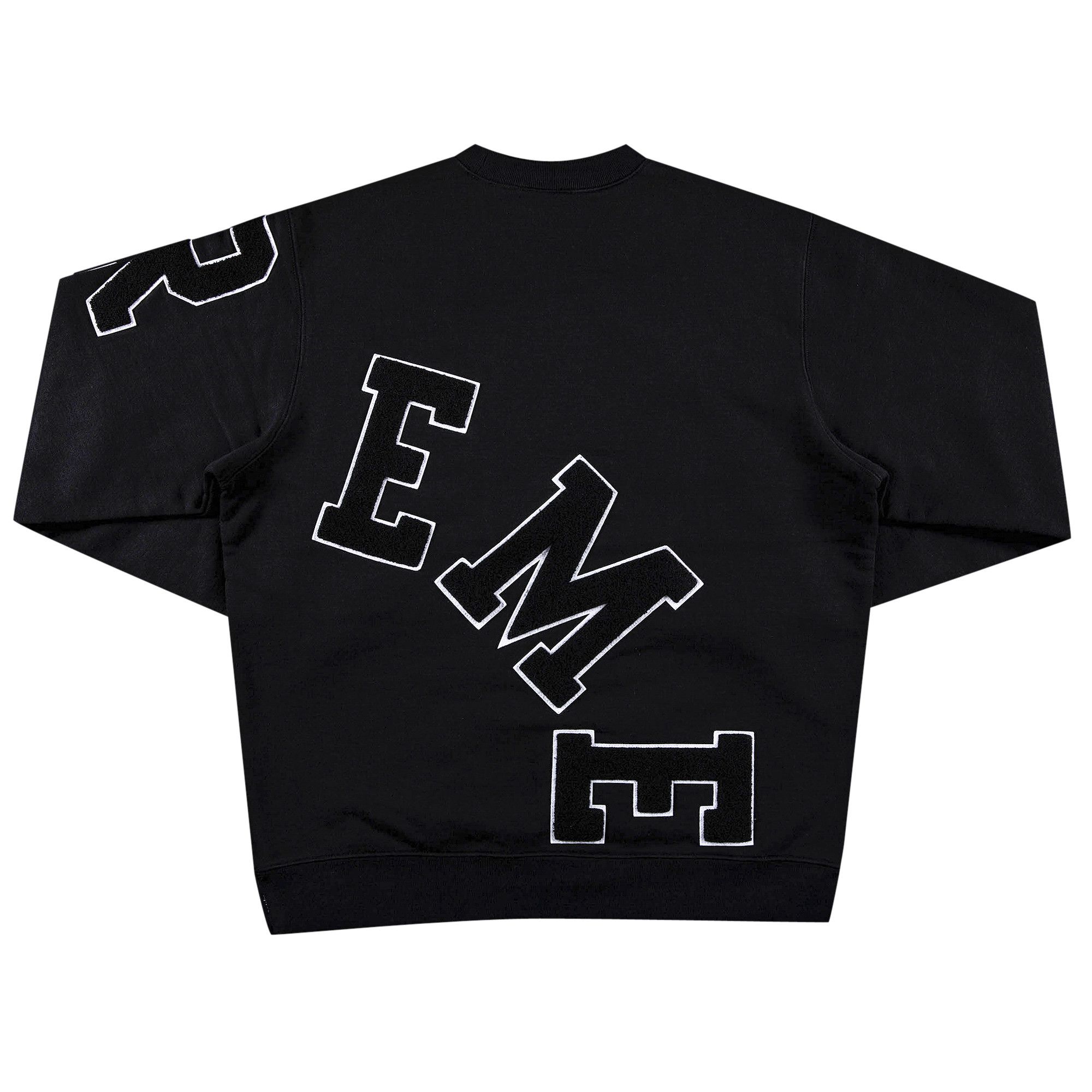 Buy Supreme Big Arc Crewneck 'Black' - FW20SW18 BLACK | GOAT