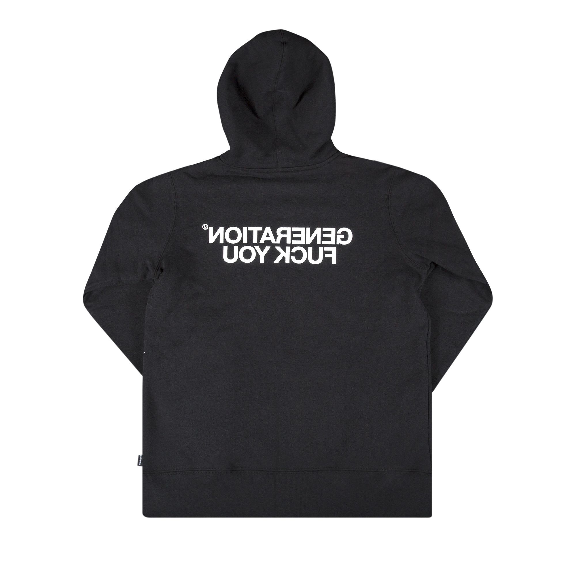 Buy Supreme x Undercover Generation Fuck You Zip Up Sweat 'Black
