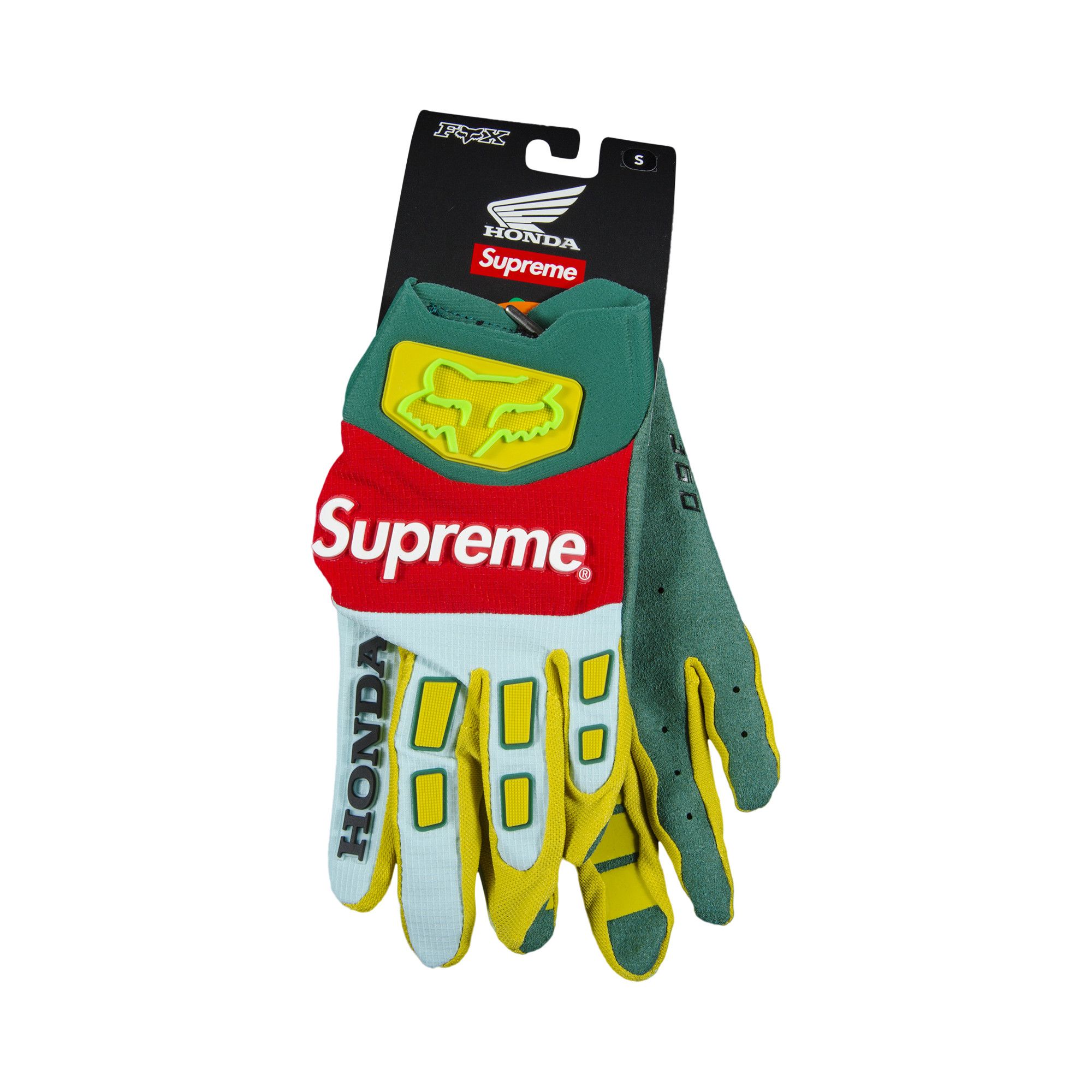Buy Supreme x Honda Fox Racing Gloves 'Moss' - FW19A14 MOSS | GOAT AE