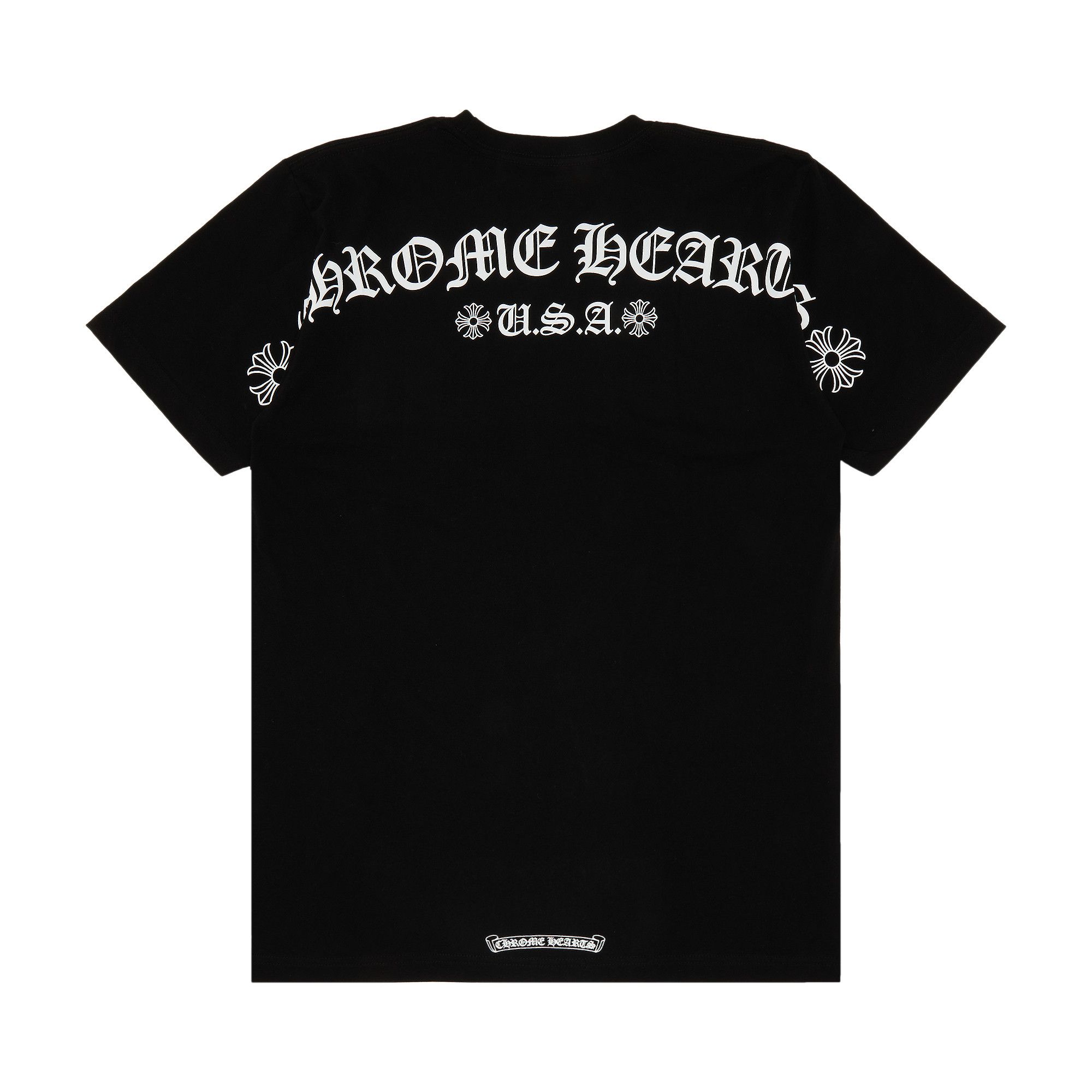Buy Chrome Hearts Fuck You Back Arch Logo T-Shirt 'Black' - 1383