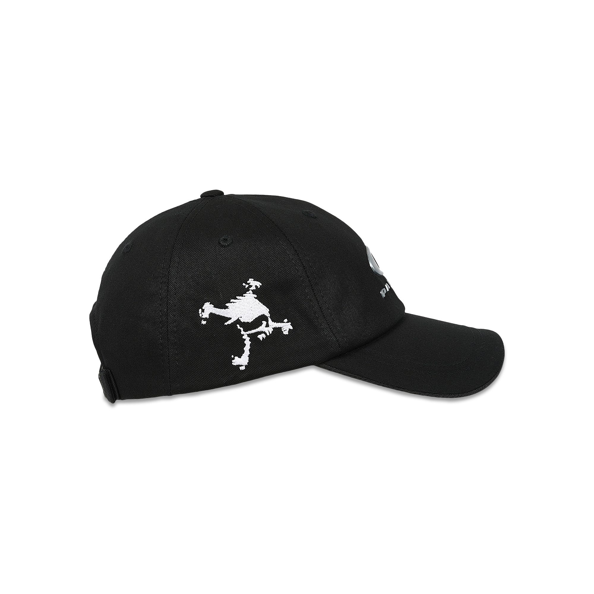Buy Palace x Oakley 6-Panel 'Black/Silver' - P24OKH001 | GOAT