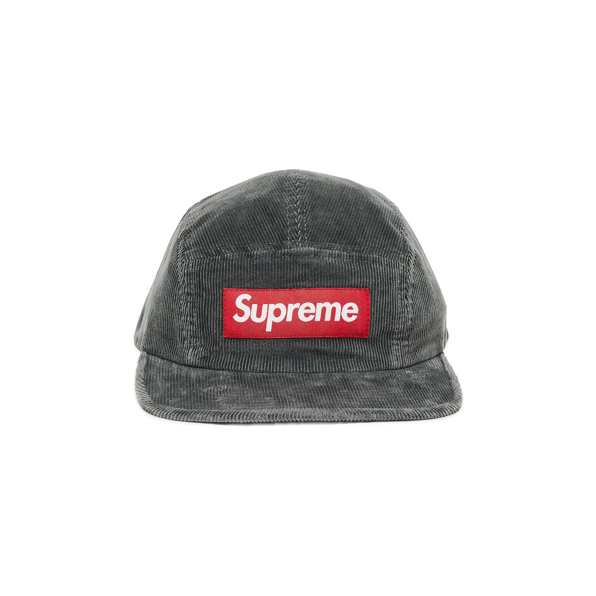 Buy Supreme Corduroy Camp Cap 'Grey' - FW23H150 GREY | GOAT