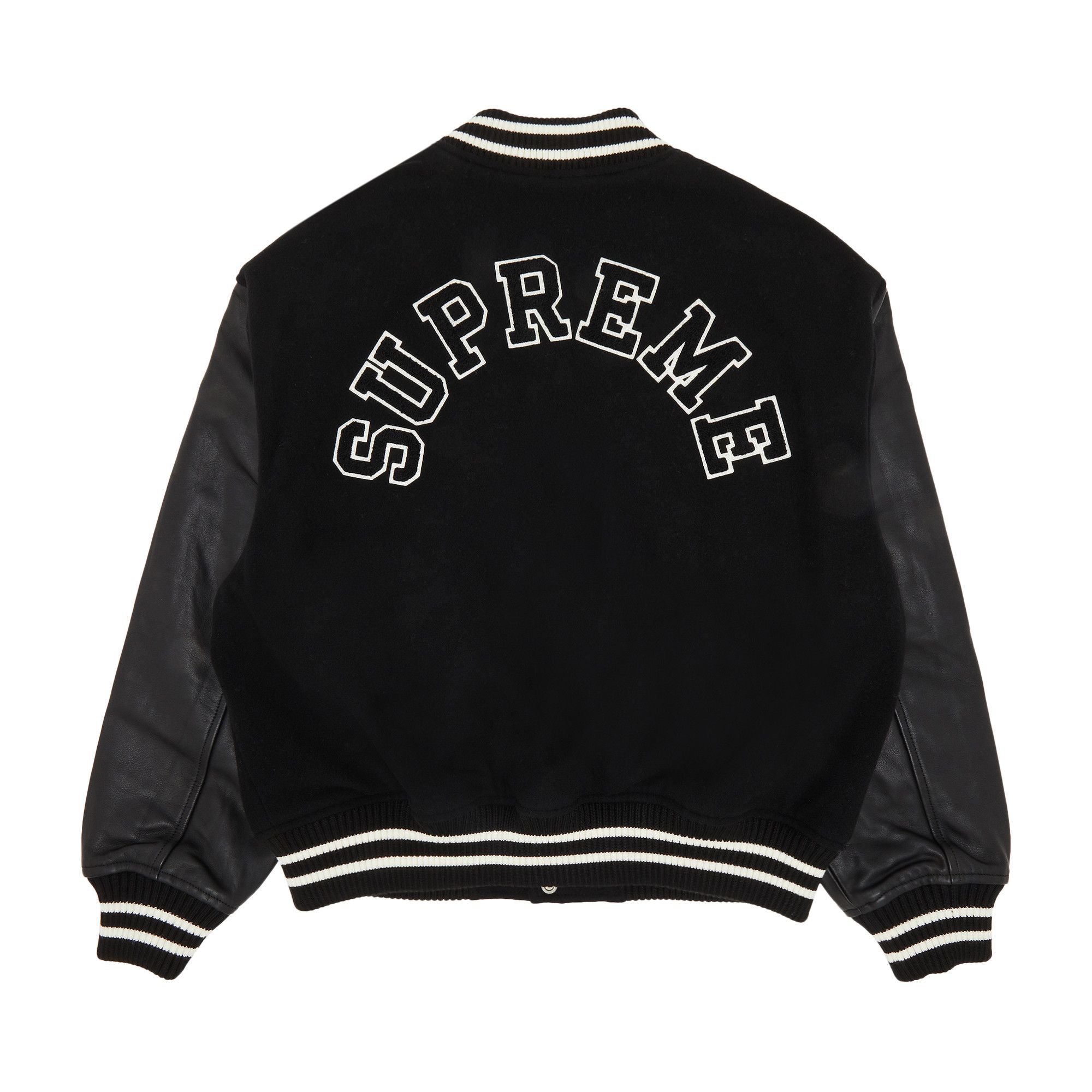 Buy Supreme Tiger Varsity Jacket 'Black' - FW23J80 BLACK | GOAT