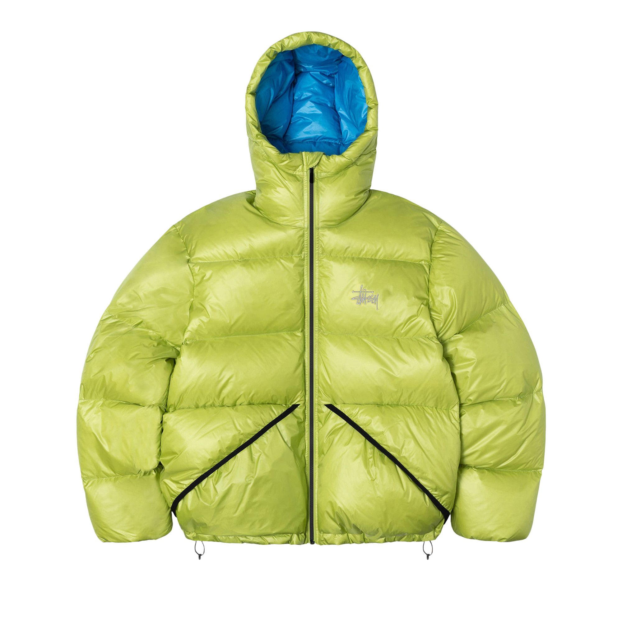 Buy Stussy Down Parka Micro Ripstop 'Lime' - 115685 LIME | GOAT
