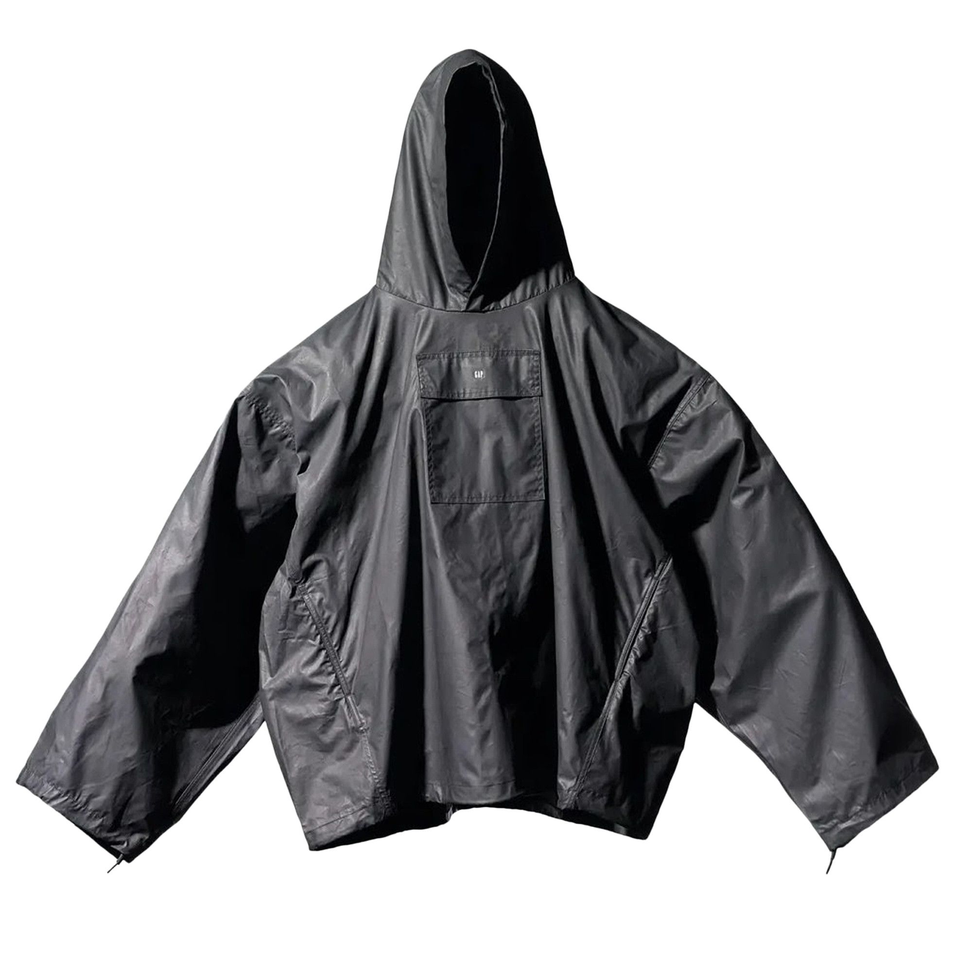 Buy Yeezy Gap Engineered by Balenciaga Coated Cotton Anorak 'Black
