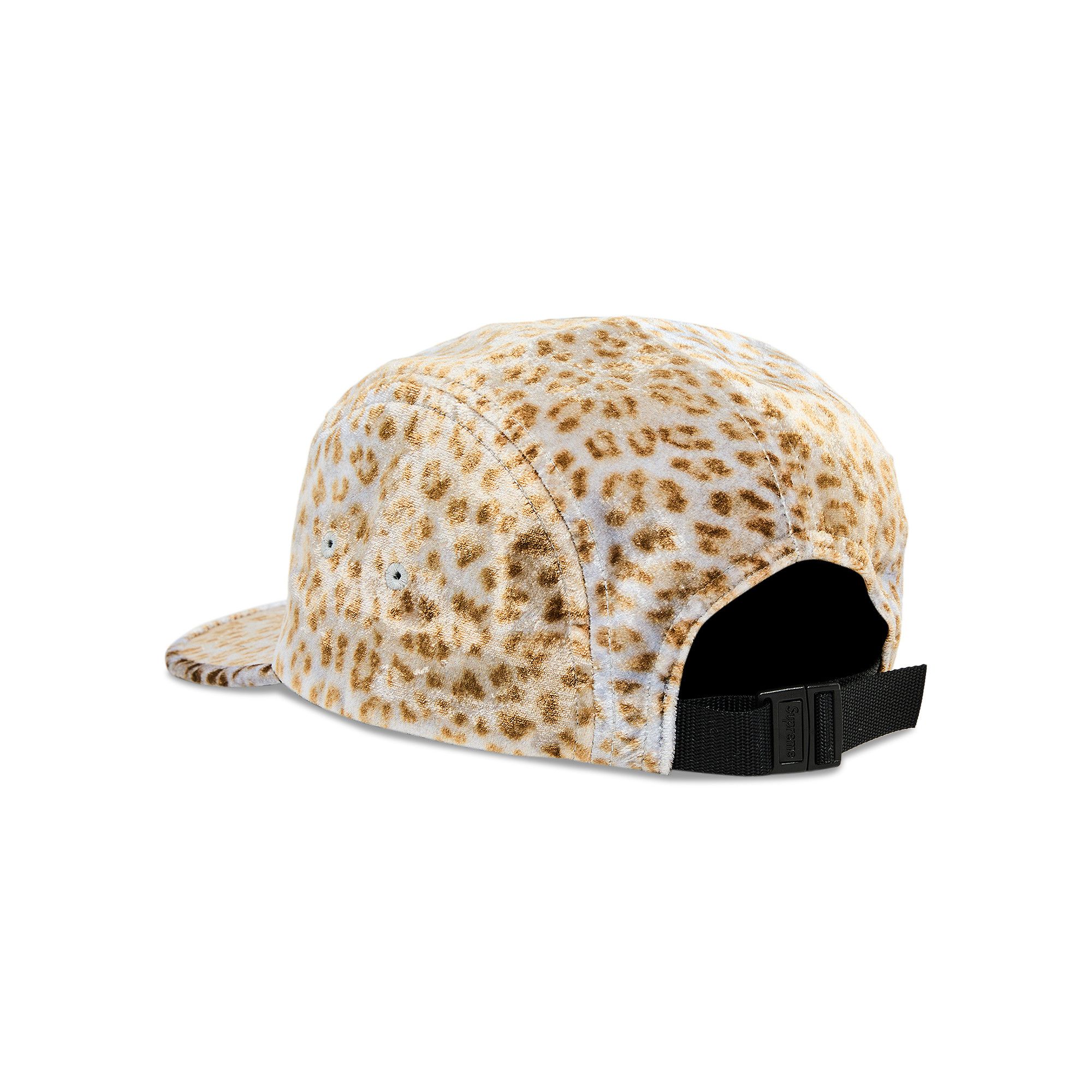 Buy Supreme Leopard Velvet Camp Cap 'Tan' - SS24H9 TAN | GOAT