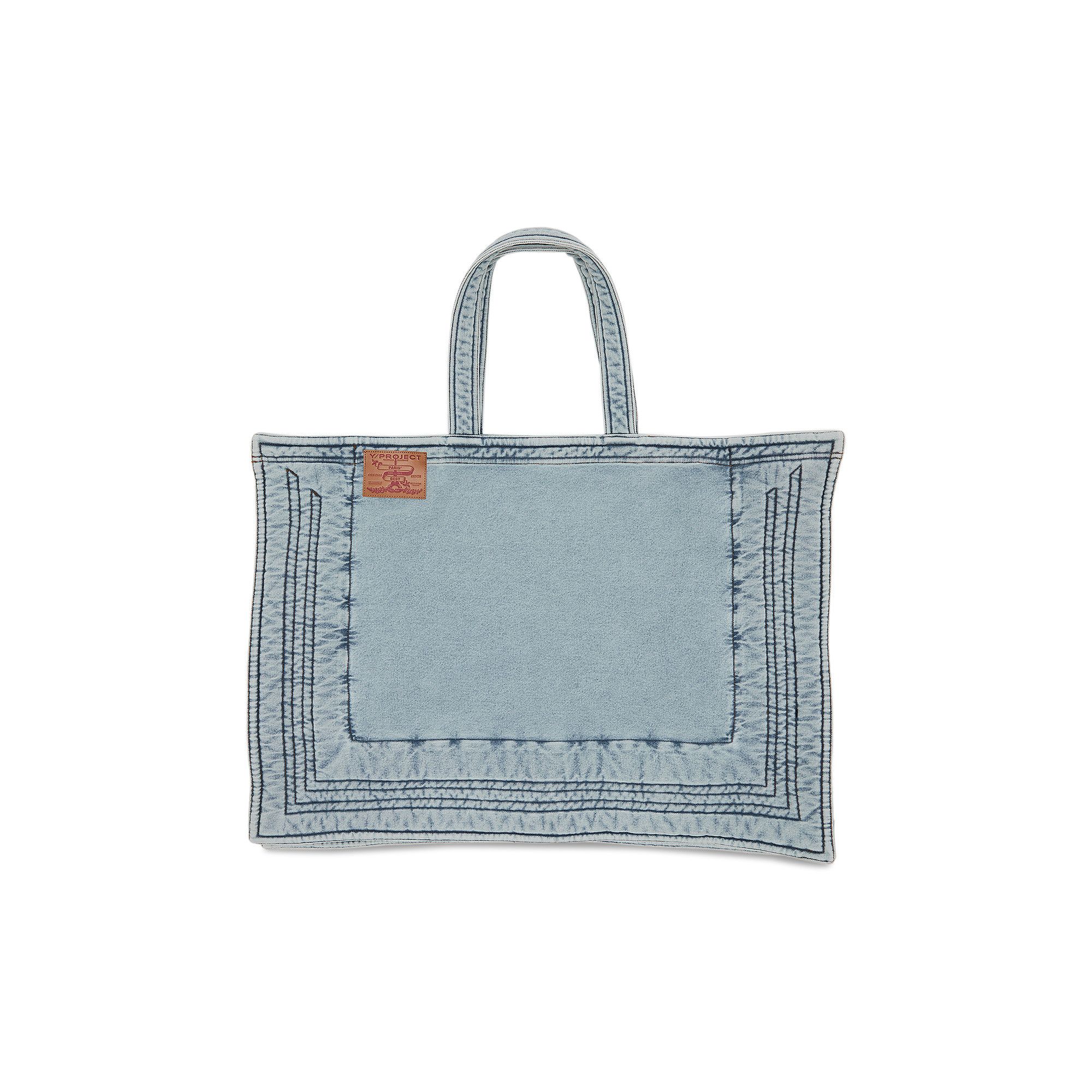 Buy Y/Project Maxi Wire Cabas Bag 'Ice Blue' - 620BA005 ICE | GOAT