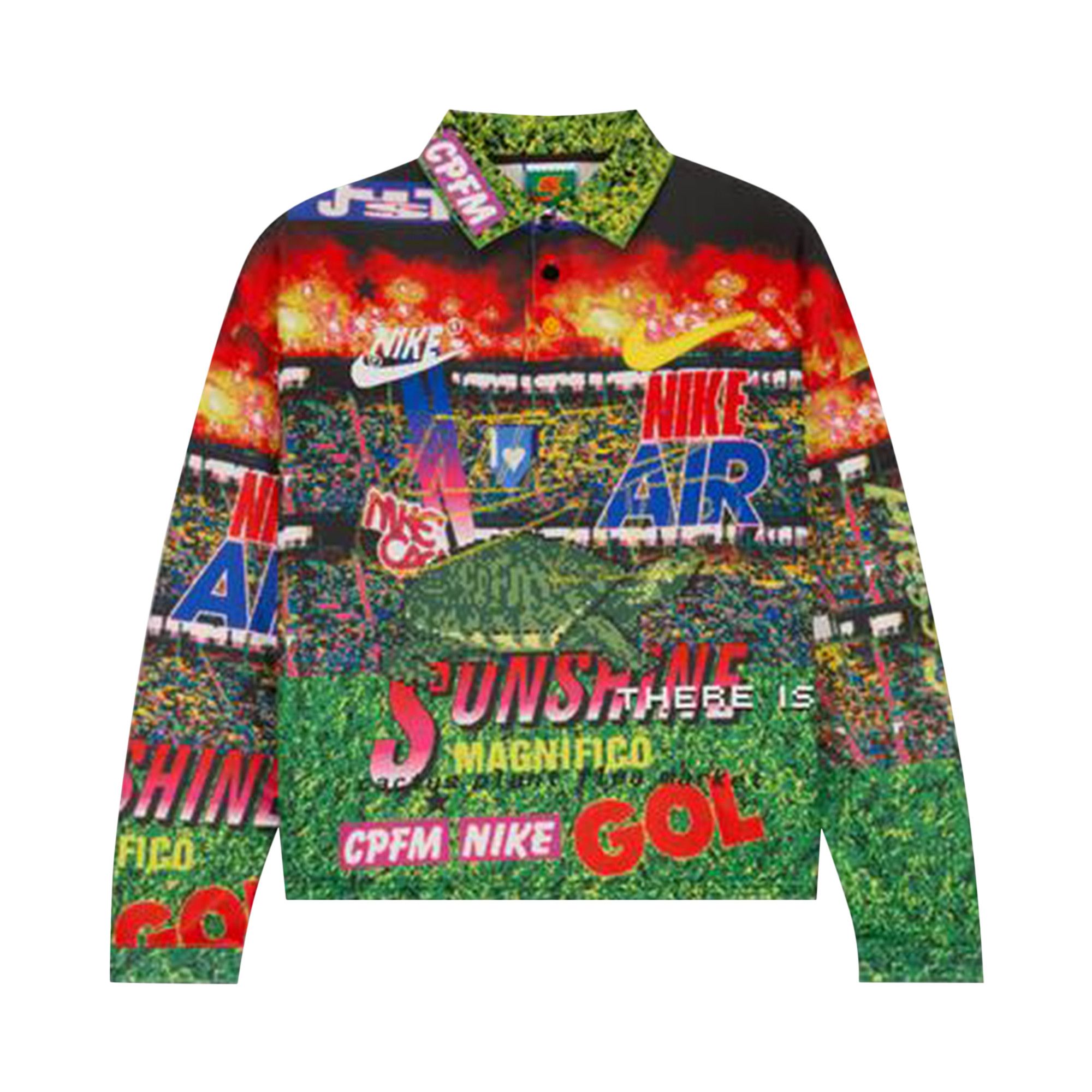 Buy Nike x Cactus Plant Flea Market Long-Sleeve Polo 'Multicolor