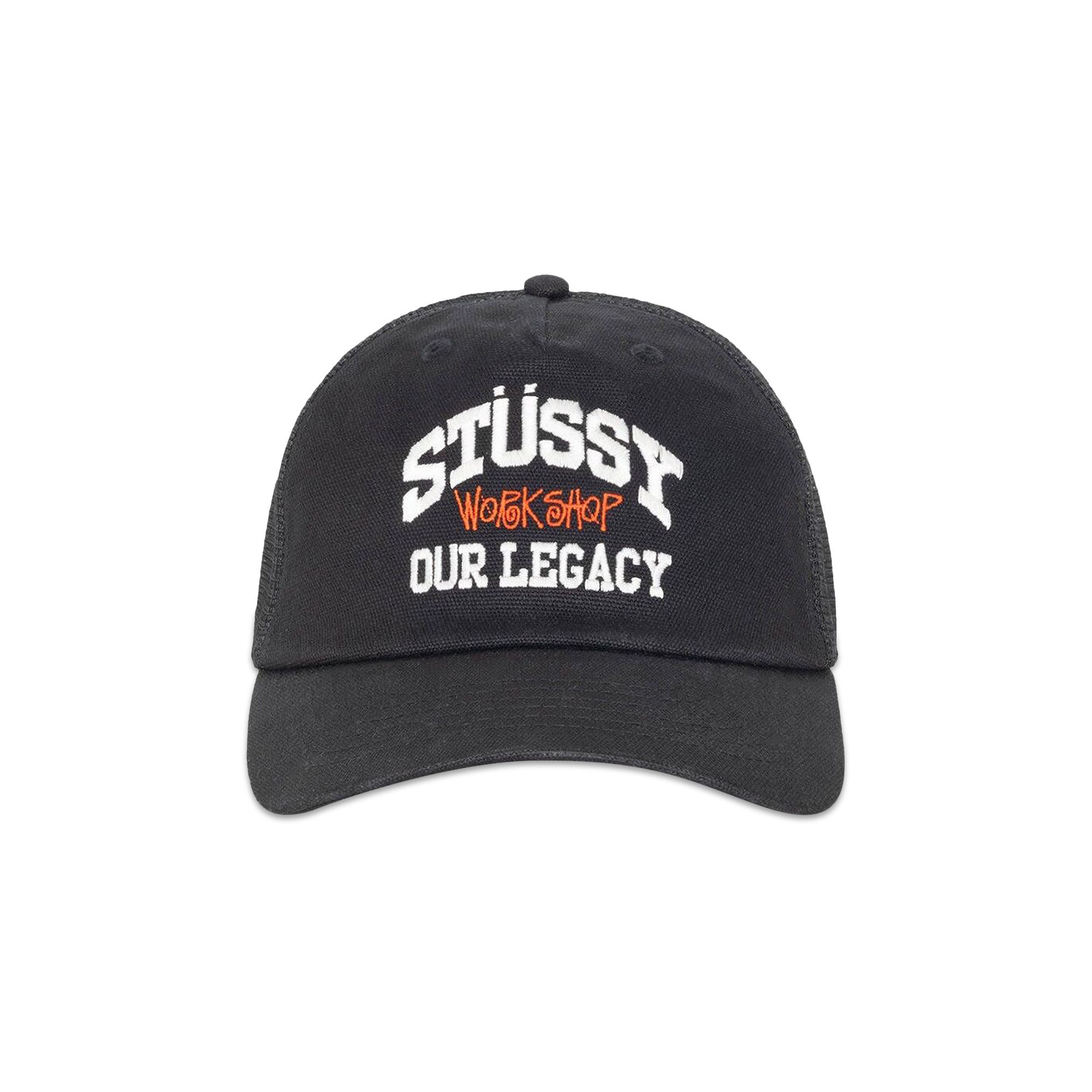 Buy Stussy x Our Legacy Work Shop Low Profile Trucker Cap 'Black