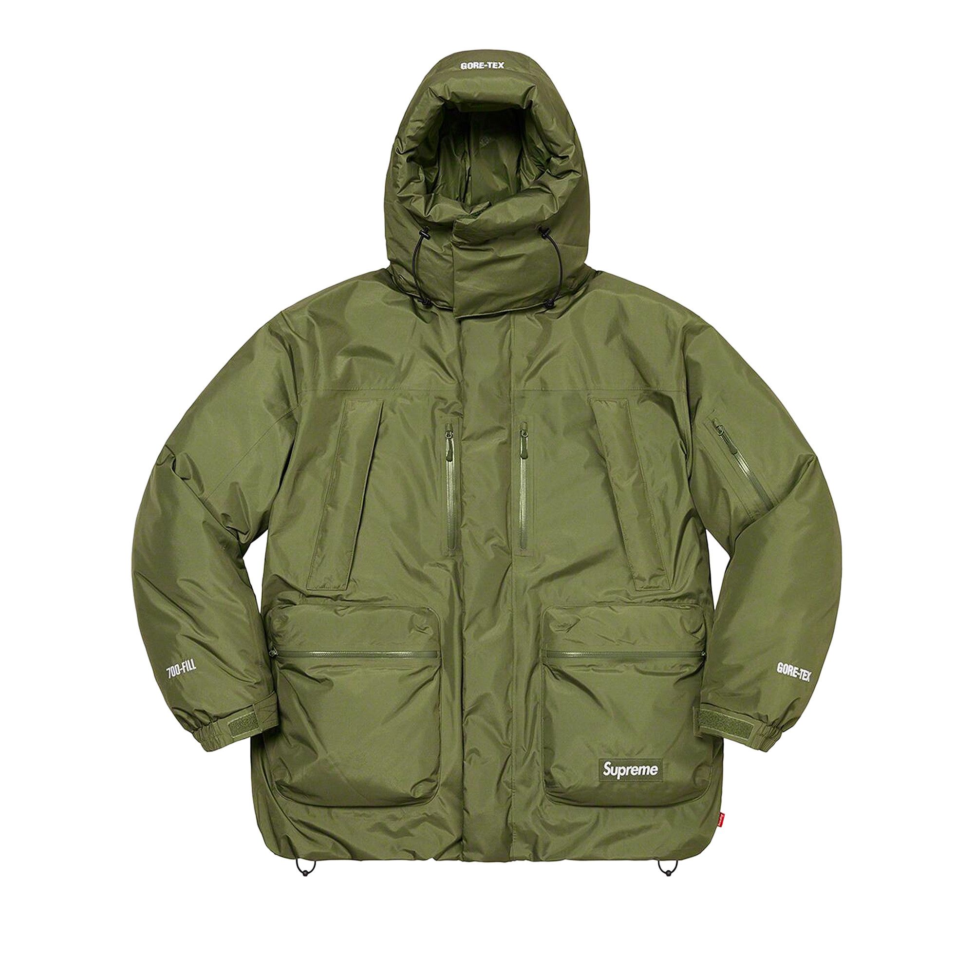 Buy Supreme GORE-TEX 700-Fill Down Parka 'Olive' - FW22J21 OLIVE