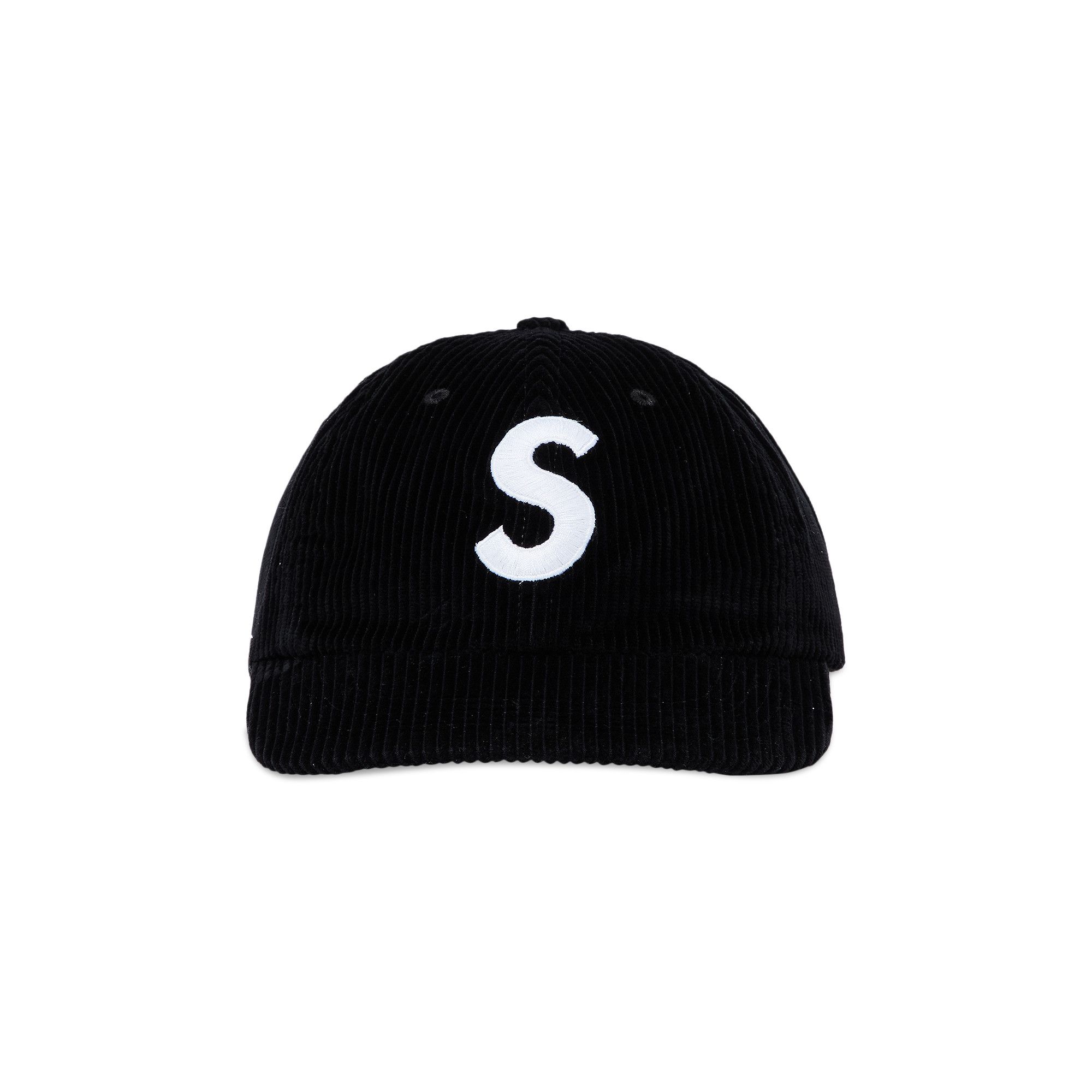 Buy Supreme Corduroy S Logo 6-Panel 'Black' - FW24H81 BLACK | GOAT