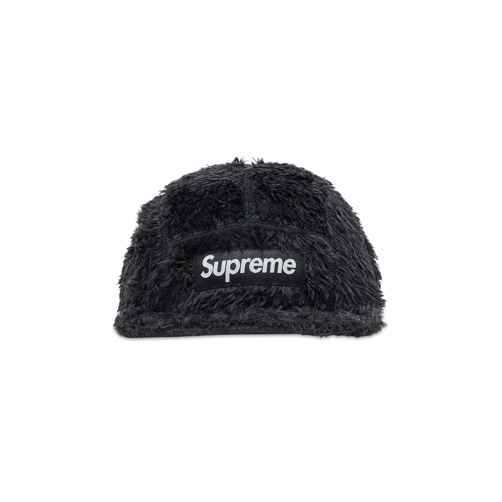 Buy Supreme Fuzzy Camp Cap 'Black' - FW24H104 BLACK | GOAT