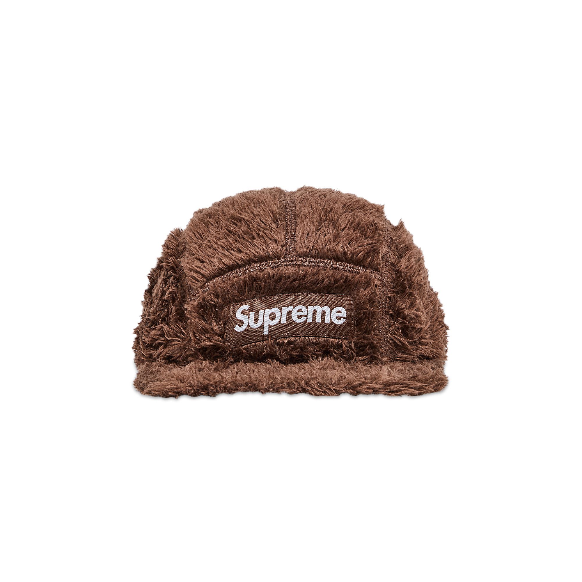 Buy Supreme Fuzzy Camp Cap 'Brown' - FW24H104 BROWN | GOAT