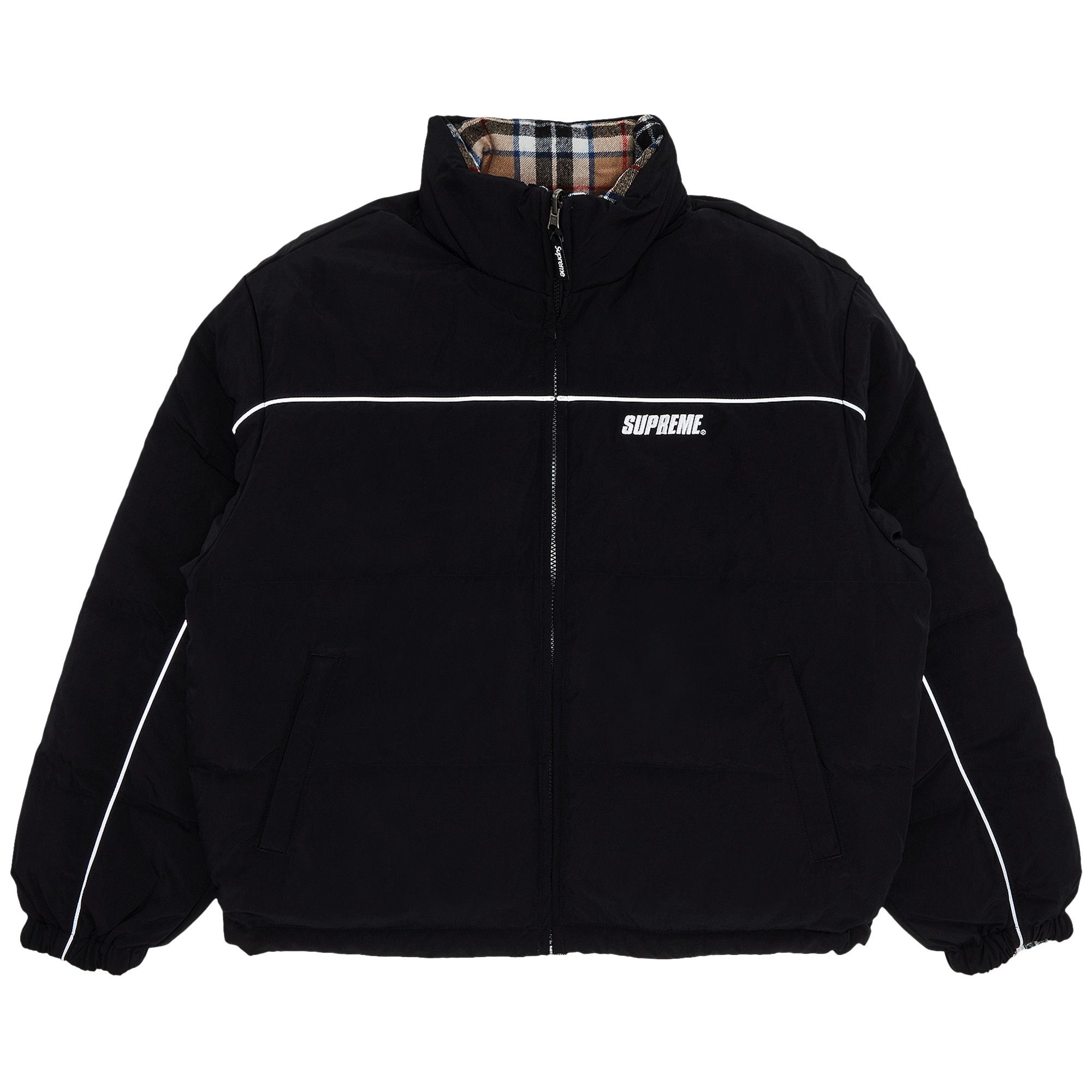 Buy Supreme Reversible Puffer Jacket 'Black' - FW24J108 BLACK | GOAT
