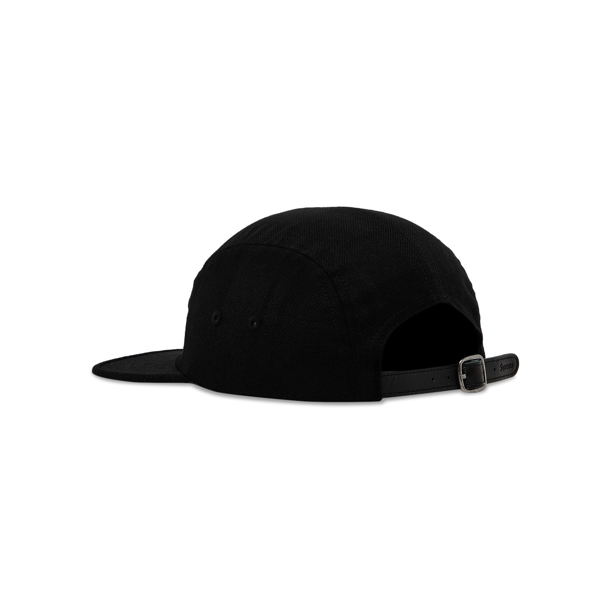 Buy Supreme Lochcarron Camp Cap 'Black' - FW24H108 BLACK | GOAT CA
