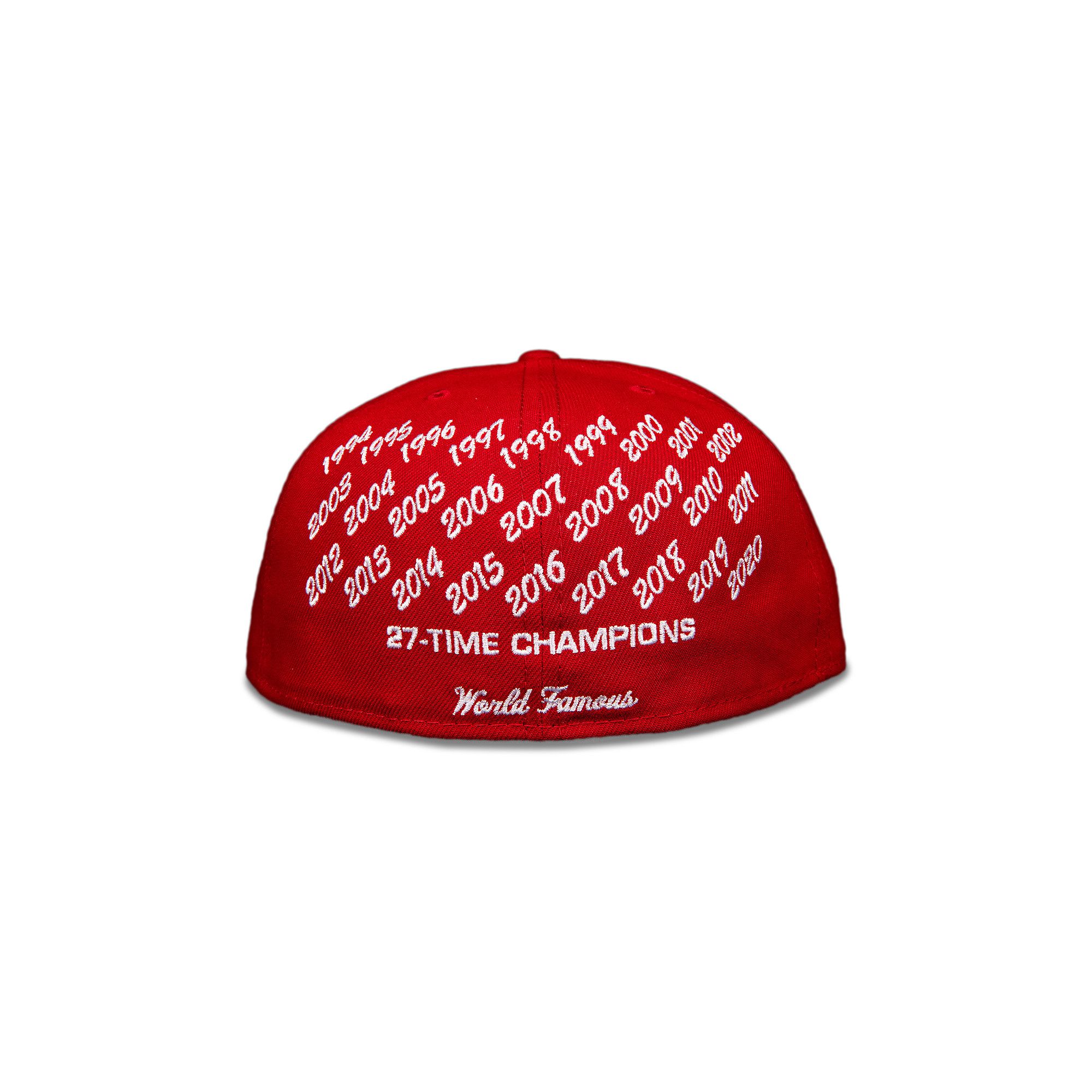 Buy Supreme x New Era Champions Box Logo Hat 'Red' - SS21H30 RED