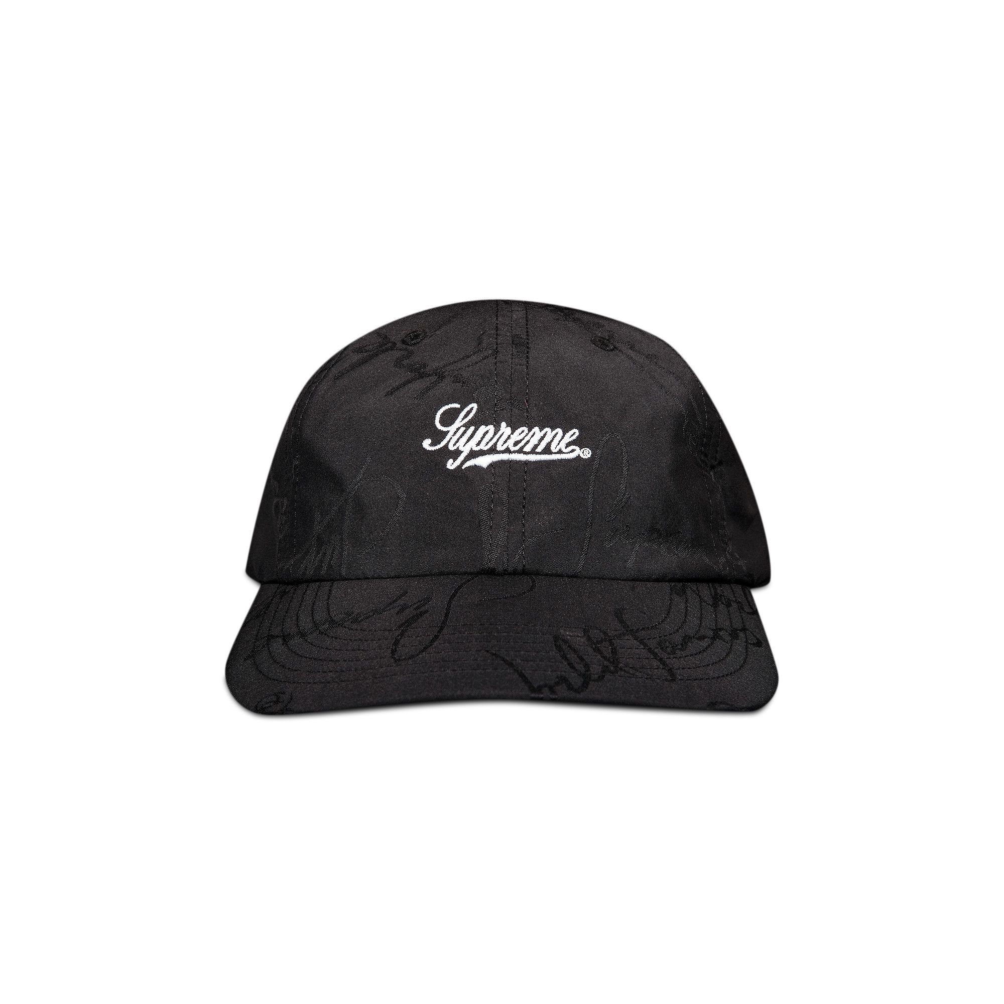 Buy Supreme Script Logos 6-Panel 'Black' - FW20H84 BLACK | GOAT