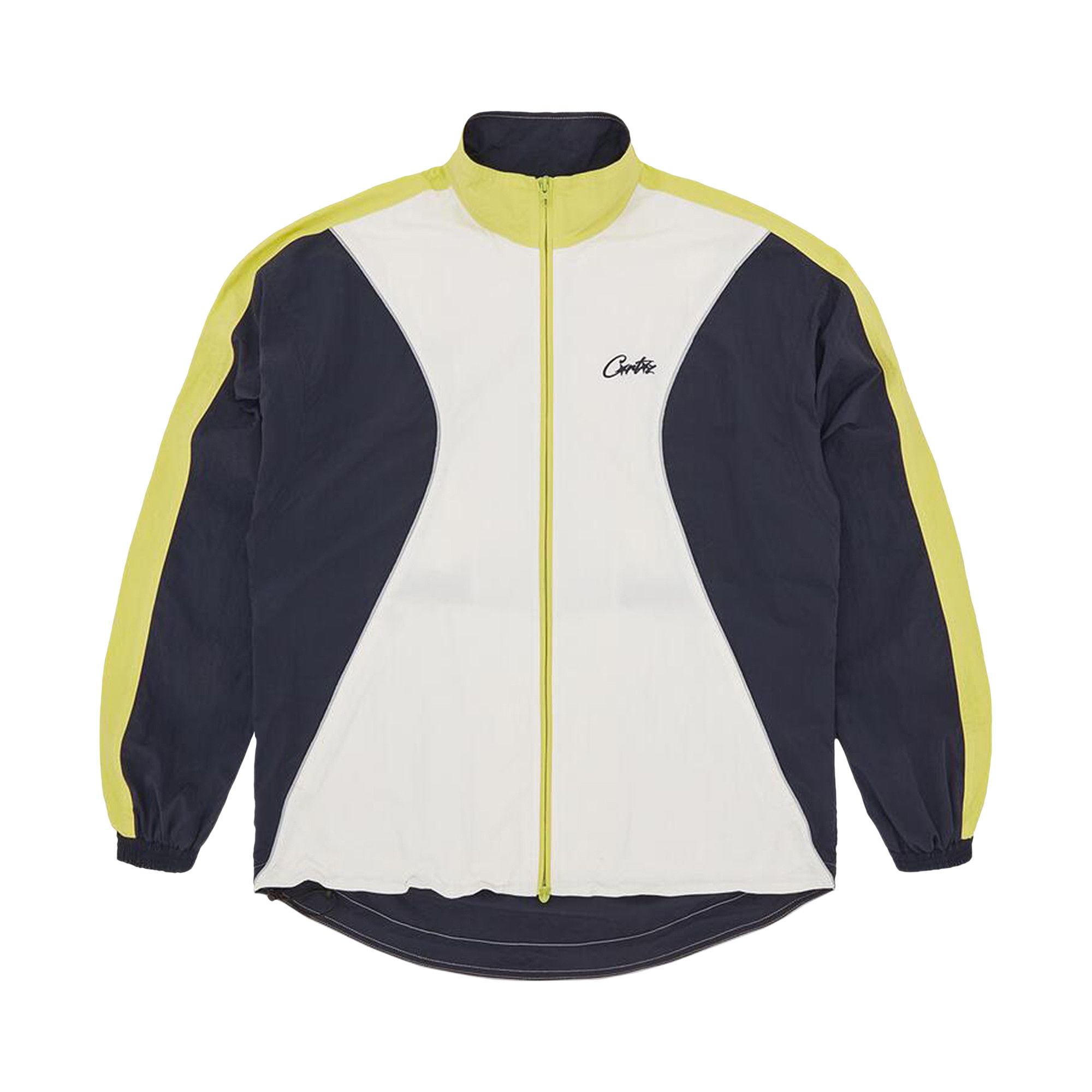 Buy Corteiz Wingz Shuku Jacket 'Navy/Lime' - 7892 1SS240308WSJ