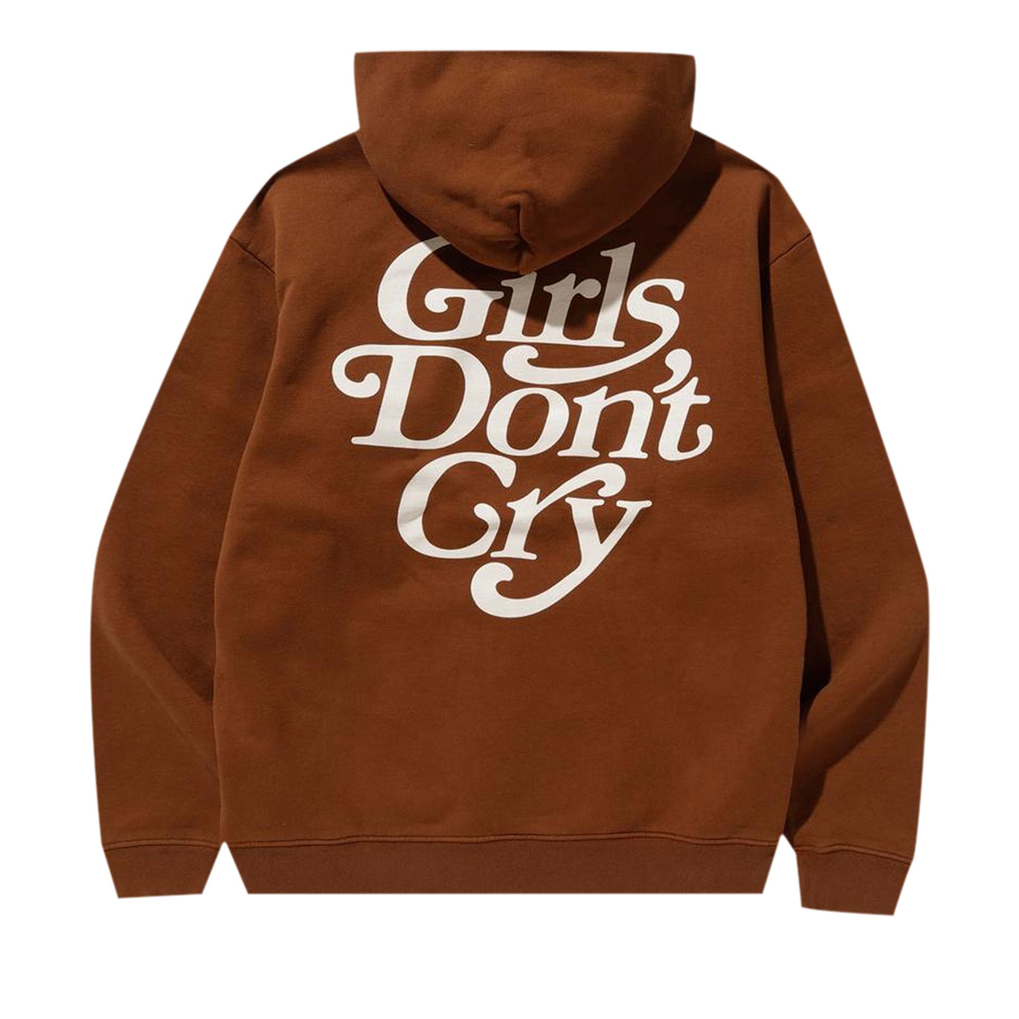 Buy Girls Don't Cry Logo Hoodie 'Brown' - 2109 1FW190106LH BROW | GOAT