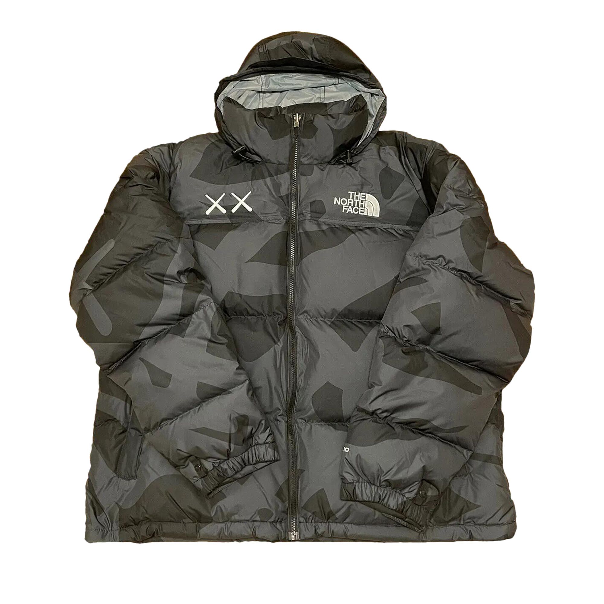 Buy The North Face x Kaws Retro 1996 Nuptse Jacket 'Black