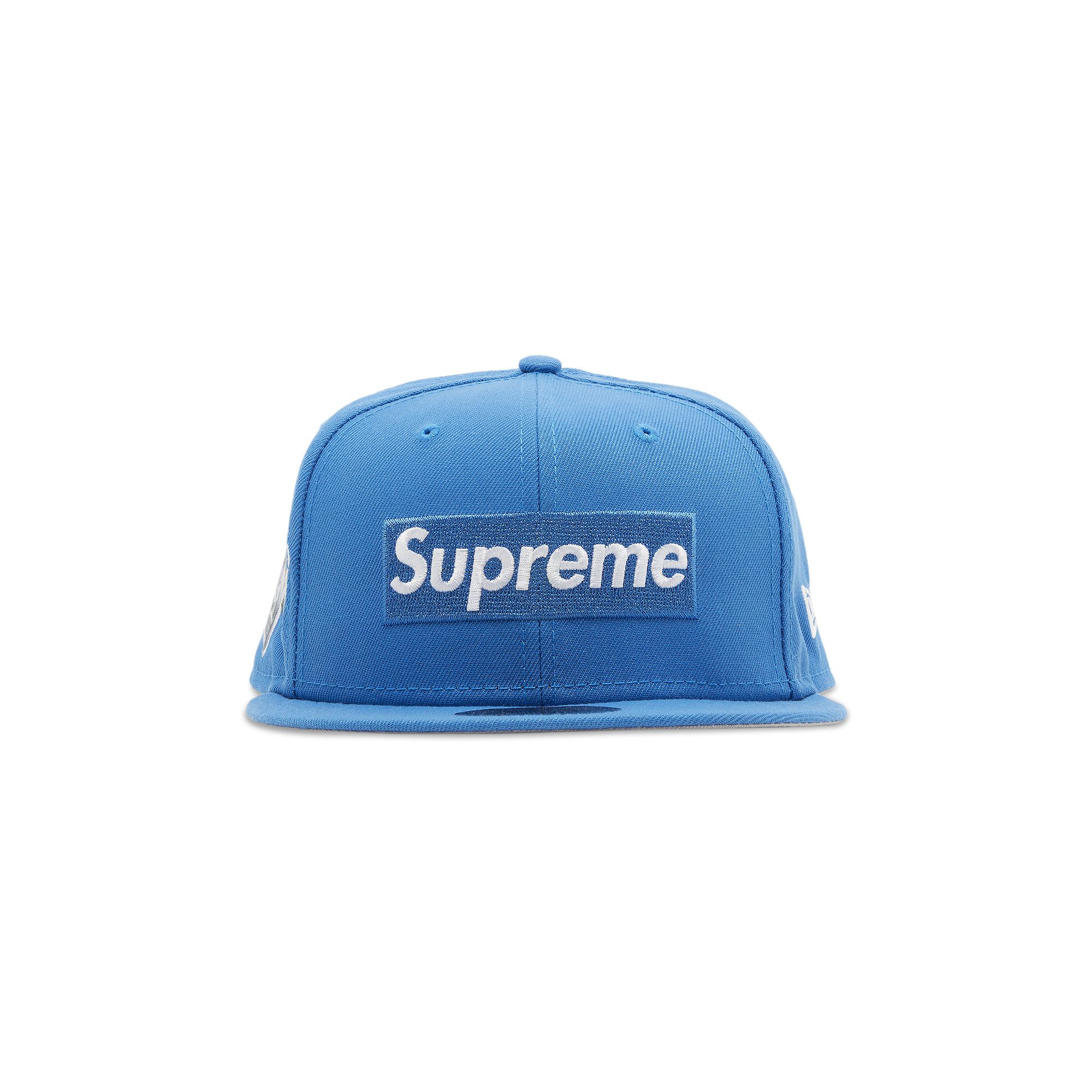 Buy Supreme Money Box Logo New Era 'Light Blue' - FW22H37 LIGHT